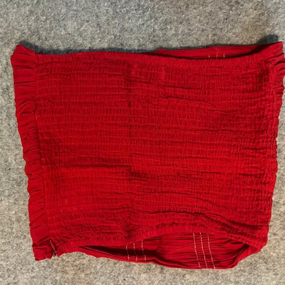 Gimaguas Red Sunrise Cropped Tube Top - Picture 4 of 4